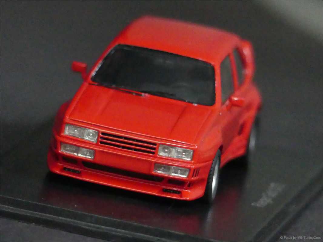 1/43 フォルクスワーゲン ゴルフ リーガー 赤 レッド VW Golf I